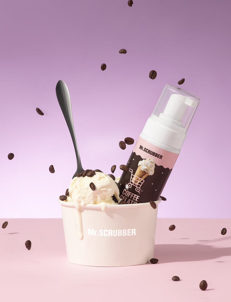 Mr.SCRUBBER Coffee Gelato — парфумована пінка для душу, 150 мл