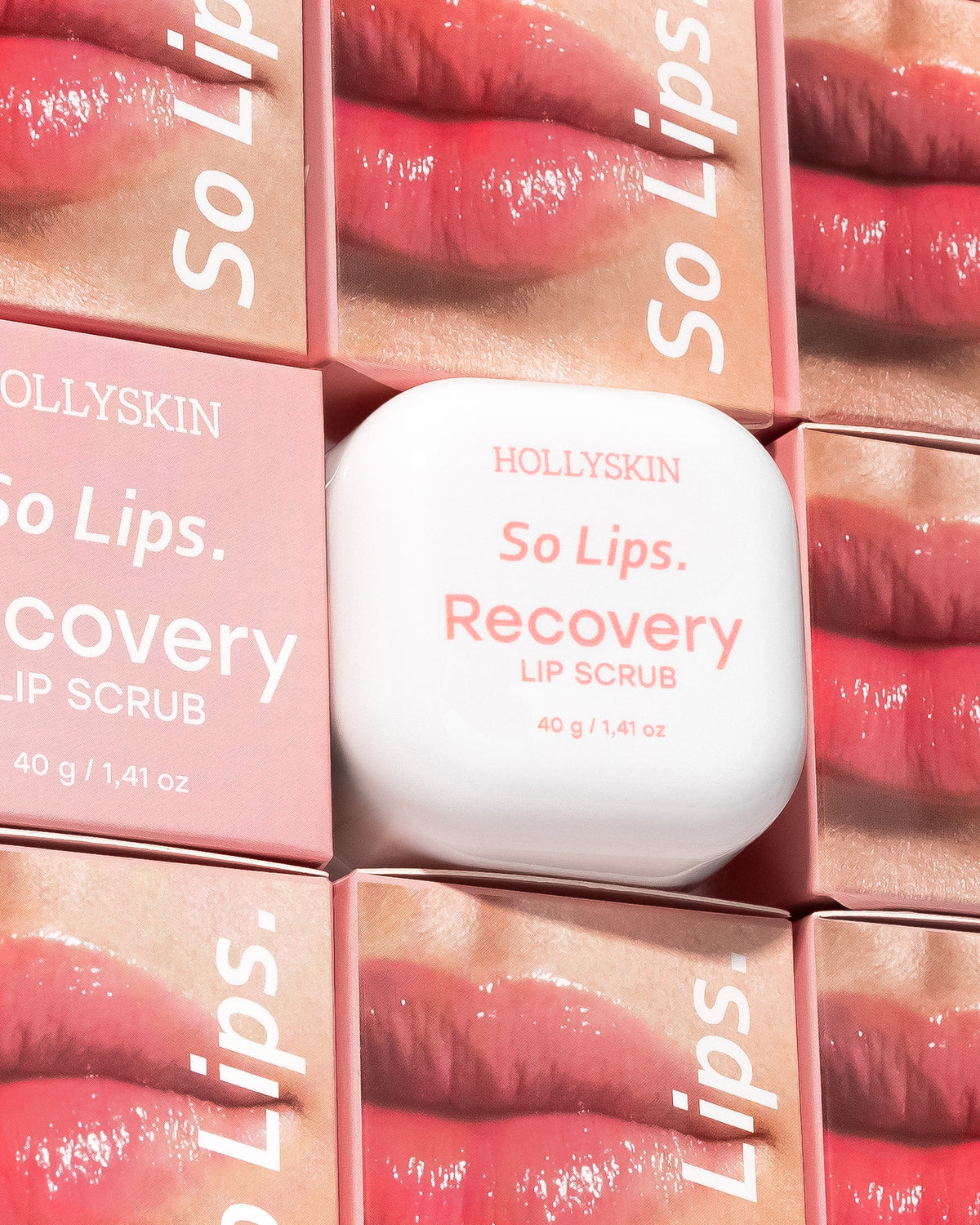 HOLLYSKIN So Lips — відновлювальний скраб для губ, 40 г