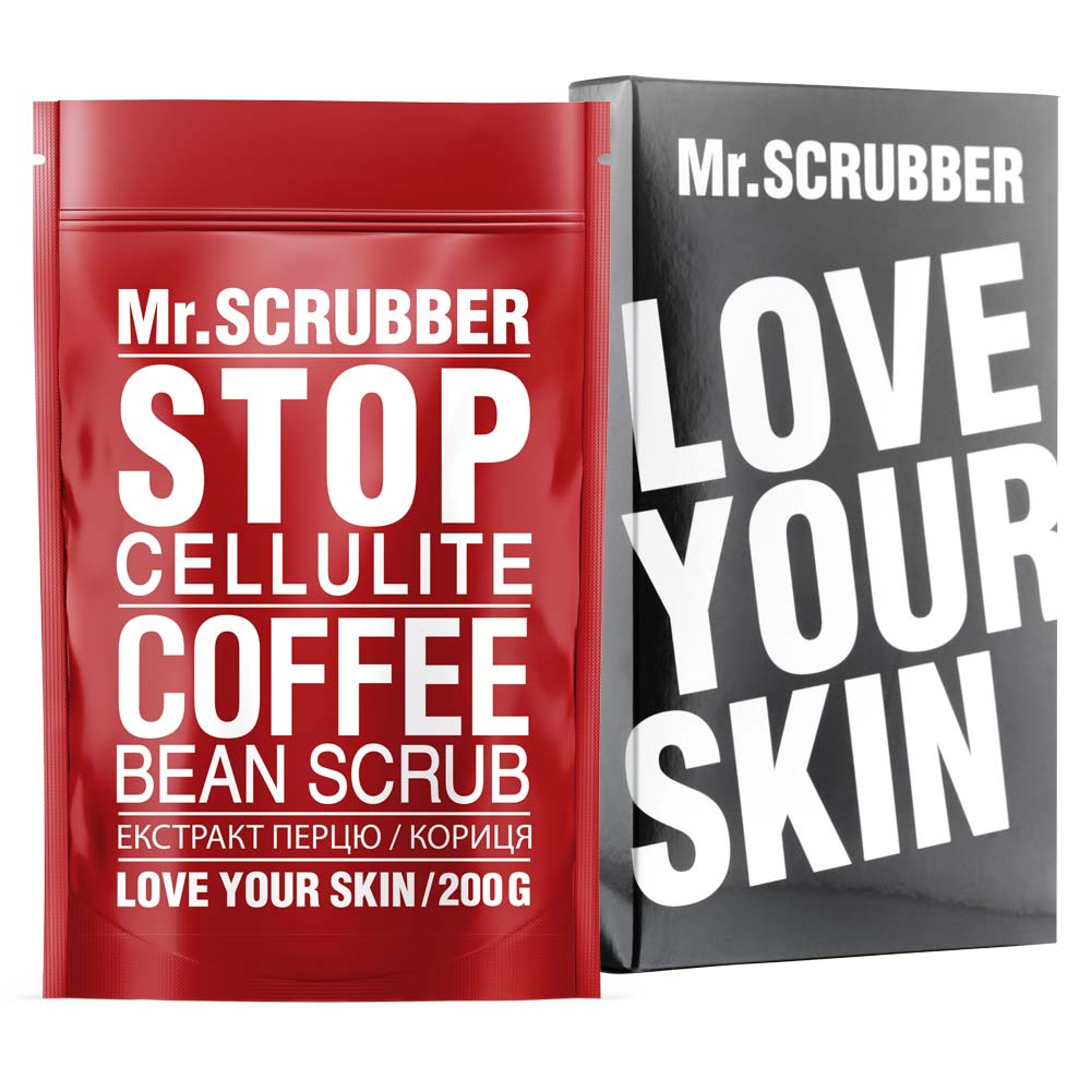 Mr.SCRUBBER Stop Cellulite — антицелюлітний скраб для тіла, 200 г