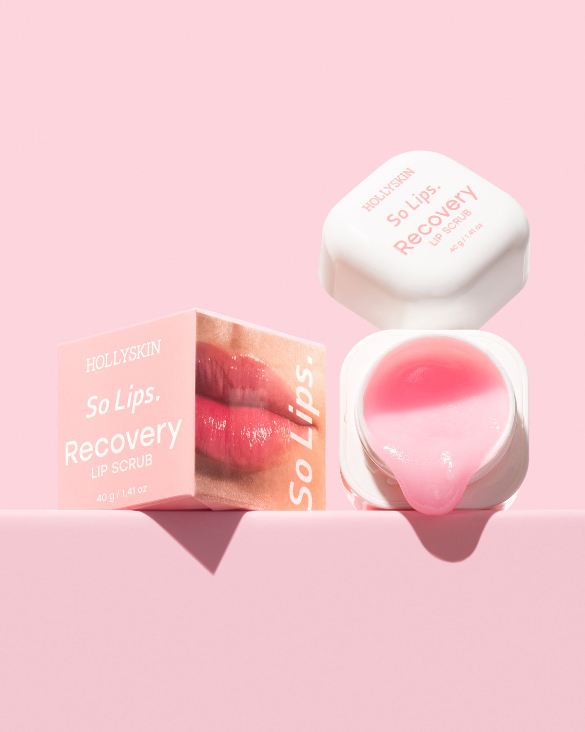 HOLLYSKIN So Lips — відновлювальний скраб для губ, 40 г