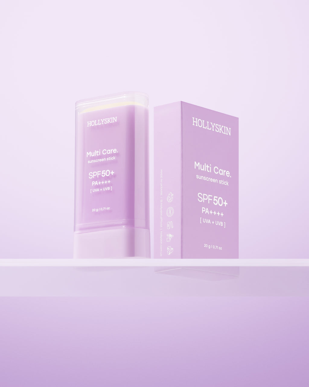 HOLLYSKIN Multi Care SPF 50+ — сонцезахисний стік для обличчя, 20 г
