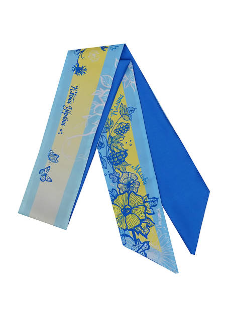 Двосторонній твіллі «Квіти України» — My Scarf