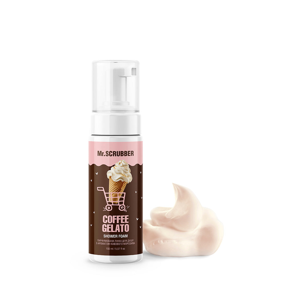 Mr.SCRUBBER Coffee Gelato — парфумована пінка для душу, 150 мл